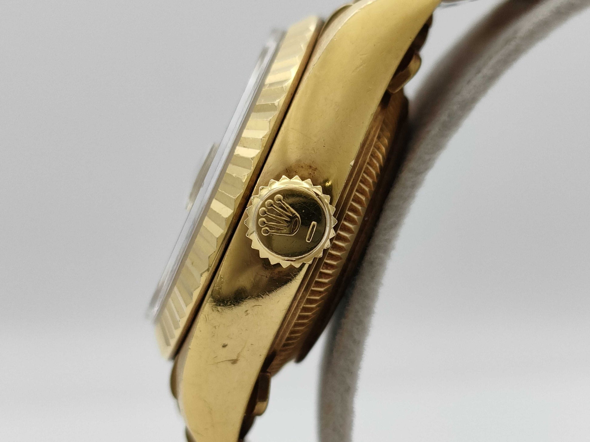 ROLEX 69178G R419303 Champagne Dial Women's Watch