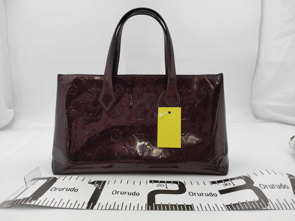 LOUIS VUITTON Vernis M93641 Wilshire PM Handbag