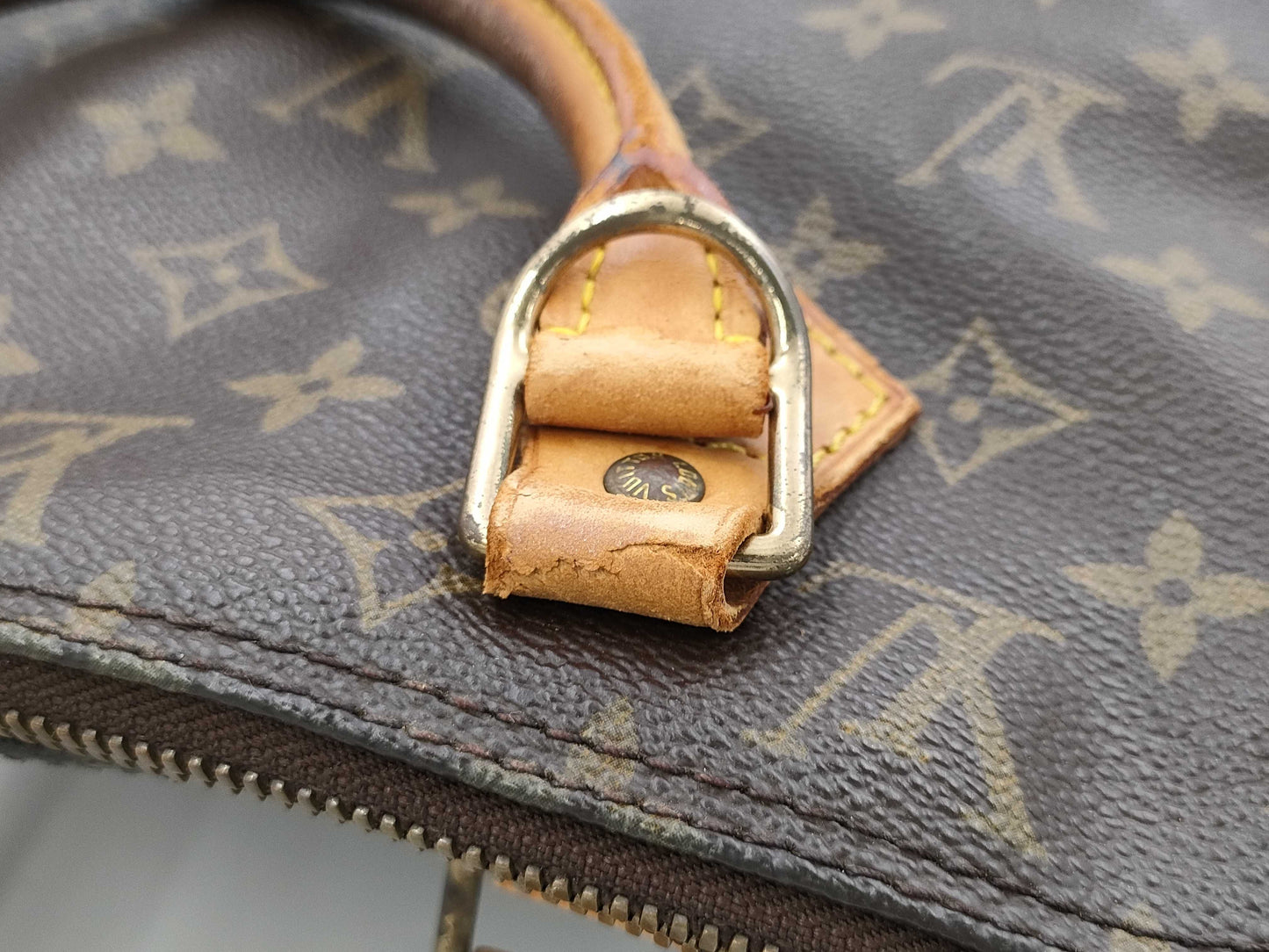 LOUIS VUITTON Monogram M51130 Alma Handbag