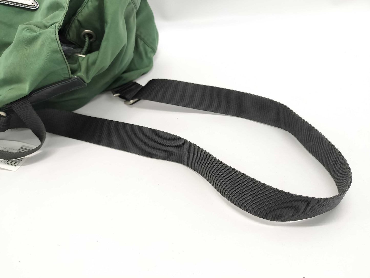 PRADA Nylon Backpack Green Backpack