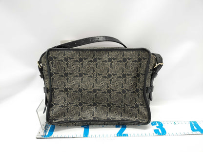 CELINE Horse and Carriage Print Shoulder Bag