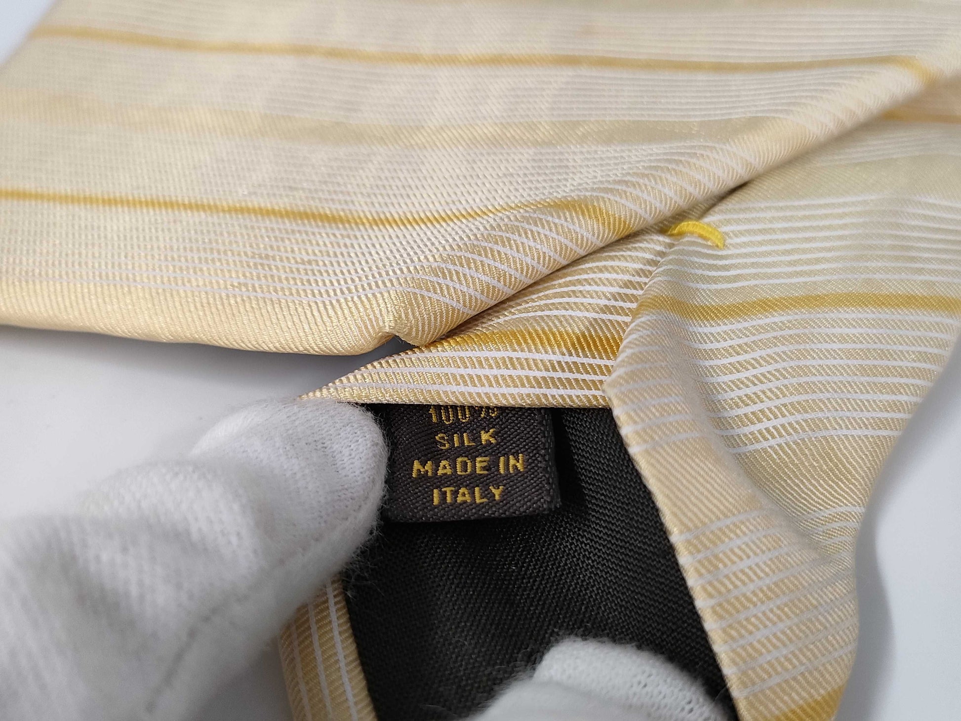 LOUIS VUITTON Yellow Tie