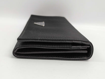 PRADA Tessuto nylon long wallet