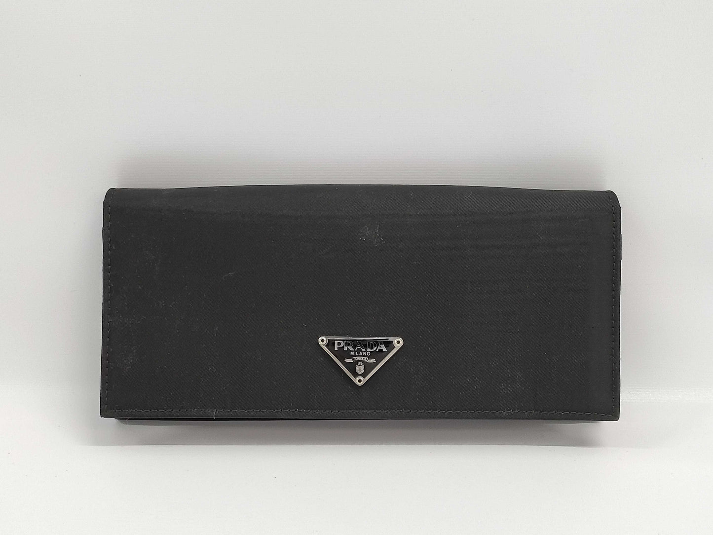 PRADA Tessuto nylon long wallet