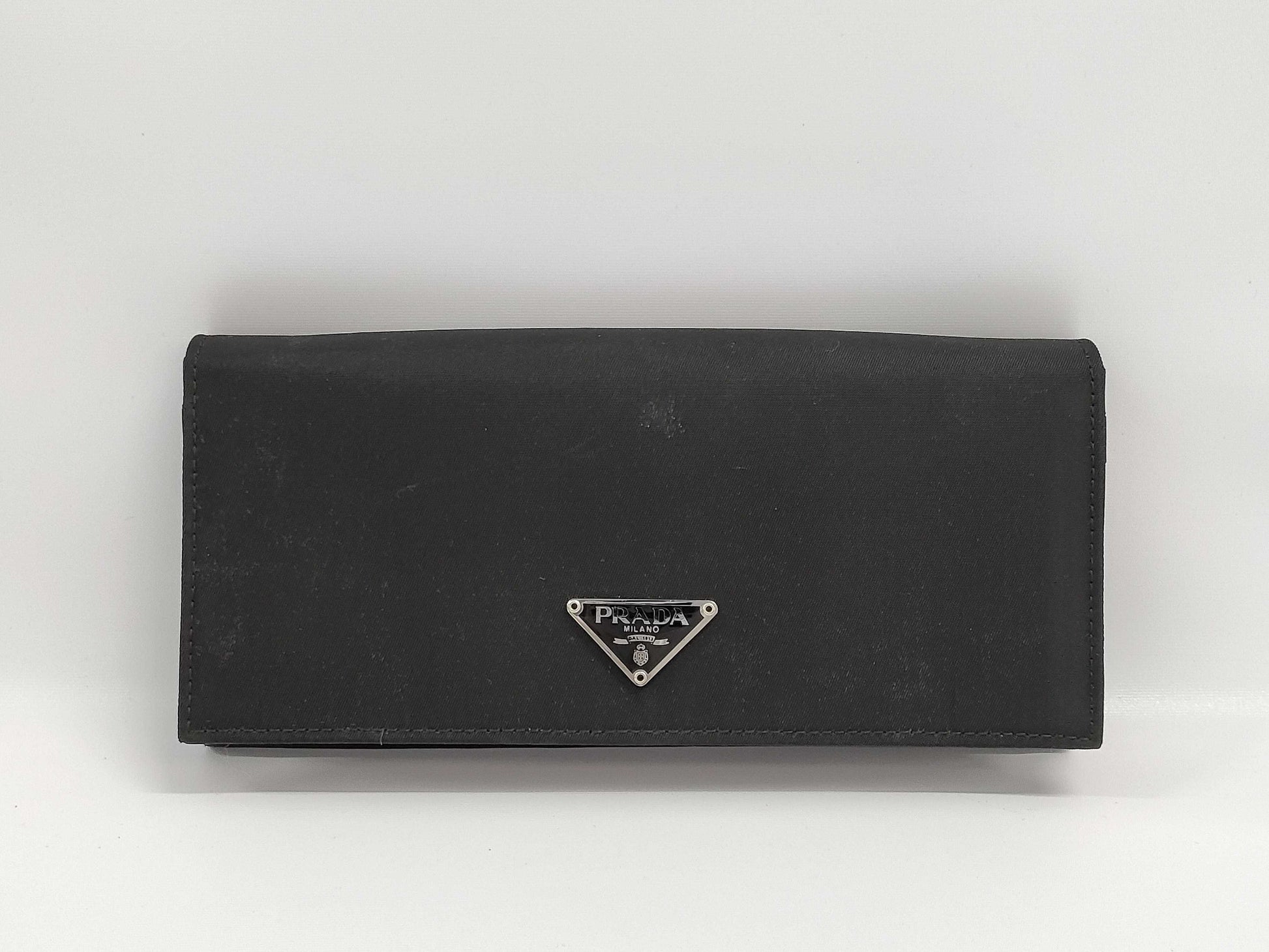 PRADA Tessuto nylon long wallet