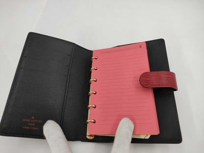 LOUIS VUITTON Epi Agenda PM Notebook Cover