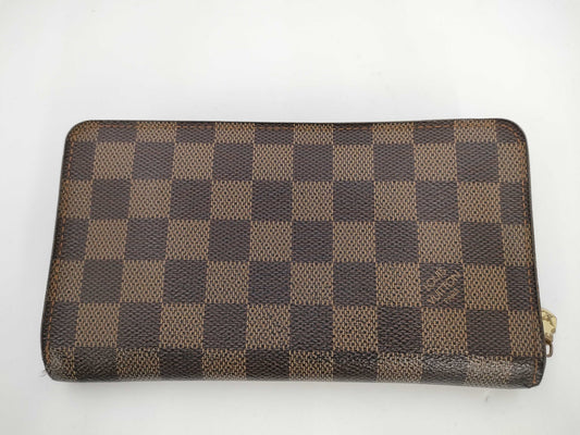 LOUIS VUITTON Damier Porte Monne Zip Wallet