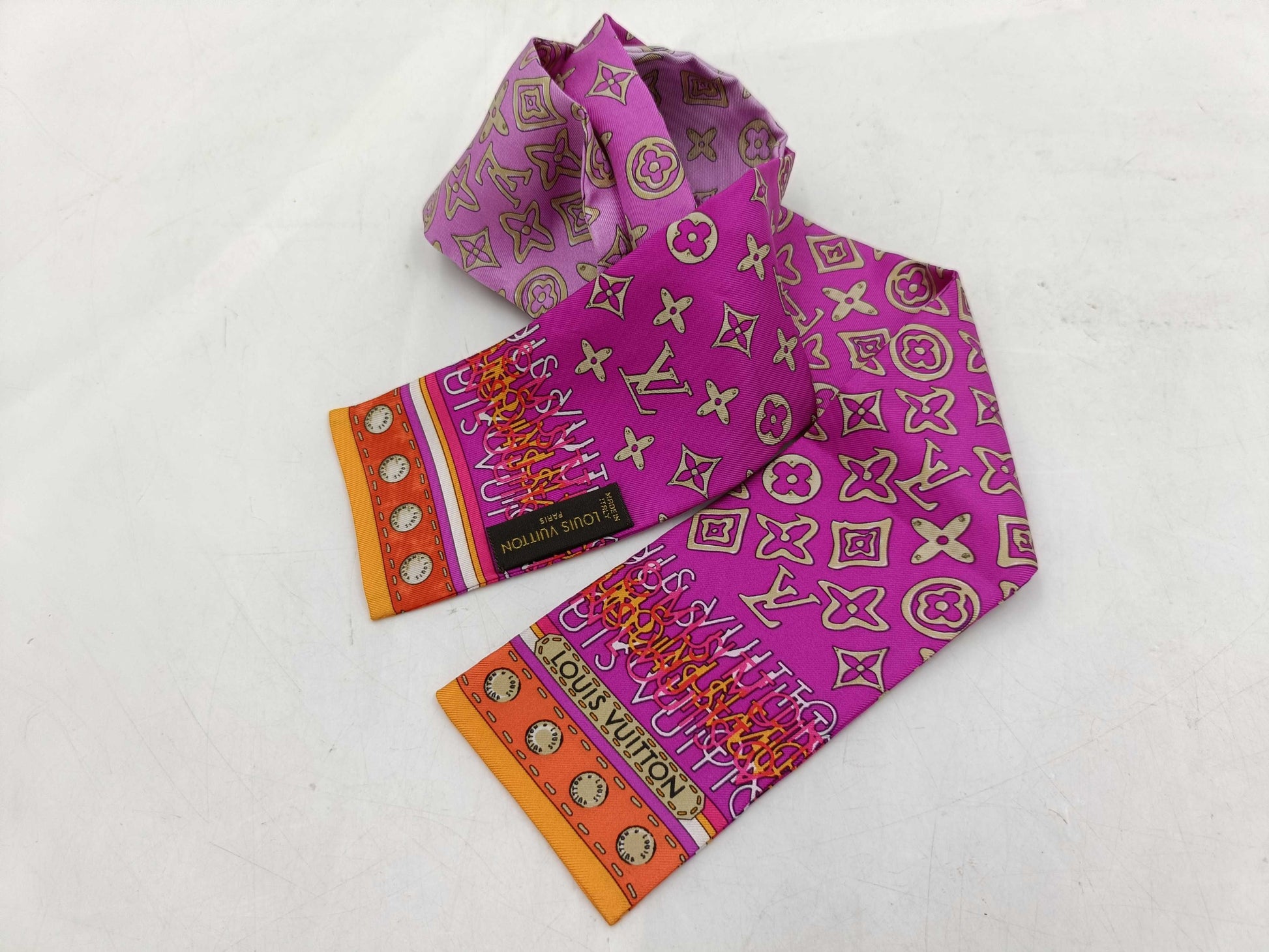 LOUIS VUITTON Twilly 402470 Scarf