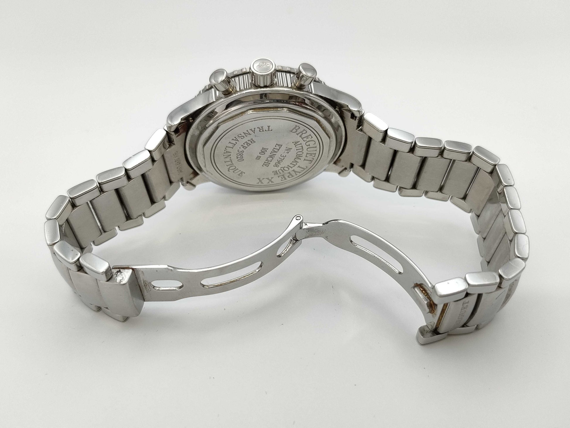 BREGUET Transatlantic 3820 37968 Black Dial Automatic Men's Watch