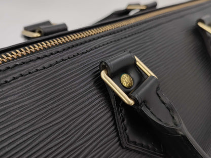 LOUIS VUITTON Epi Speedy 35 Boston Bag