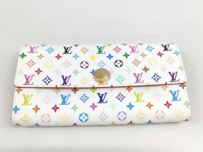 LOUIS VUITTON Multicolor Portefeuille Sarah Wallet