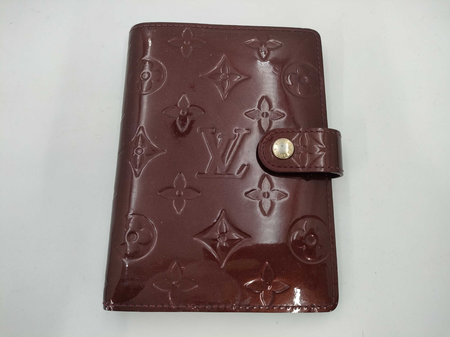 LOUIS VUITTON Vernis Agenda PM Notebook Cover with Sticky Notes