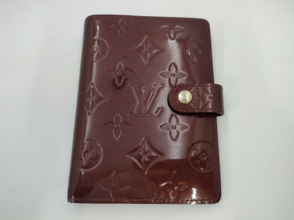 LOUIS VUITTON Vernis Agenda PM Notebook Cover with Sticky Notes