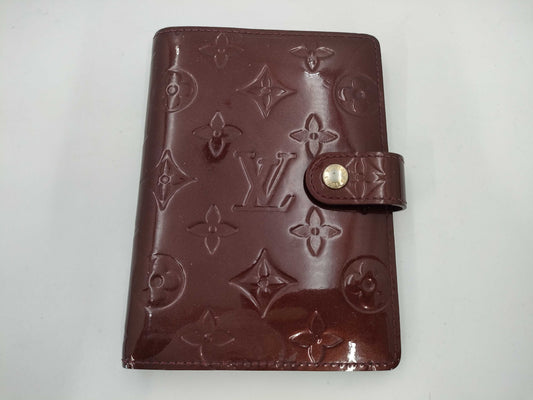 LOUIS VUITTON Vernis Agenda PM Notebook Cover with Sticky Notes