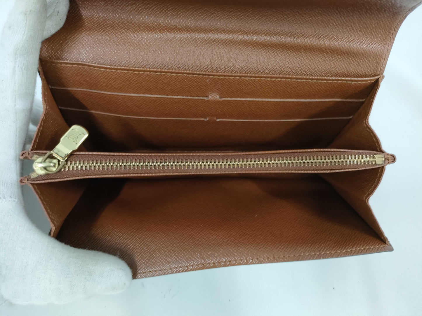 LOUIS VUITTON Monogram M61734 Portefeuille Sarah Wallet