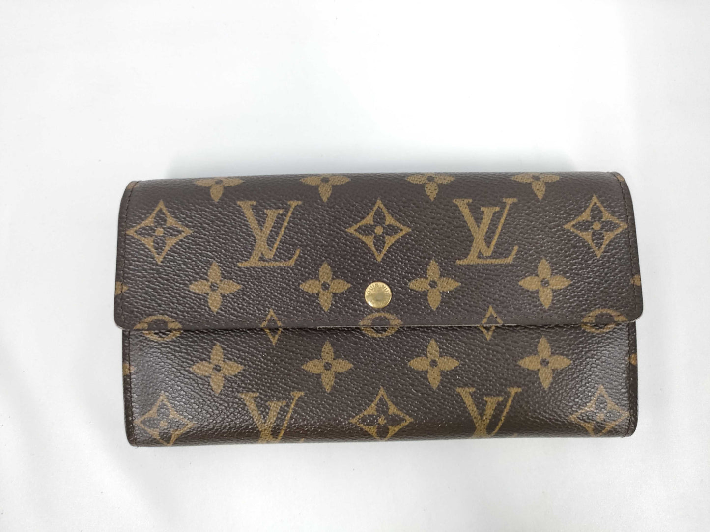 LOUIS VUITTON Monogram M61734 Portefeuille Sarah Wallet