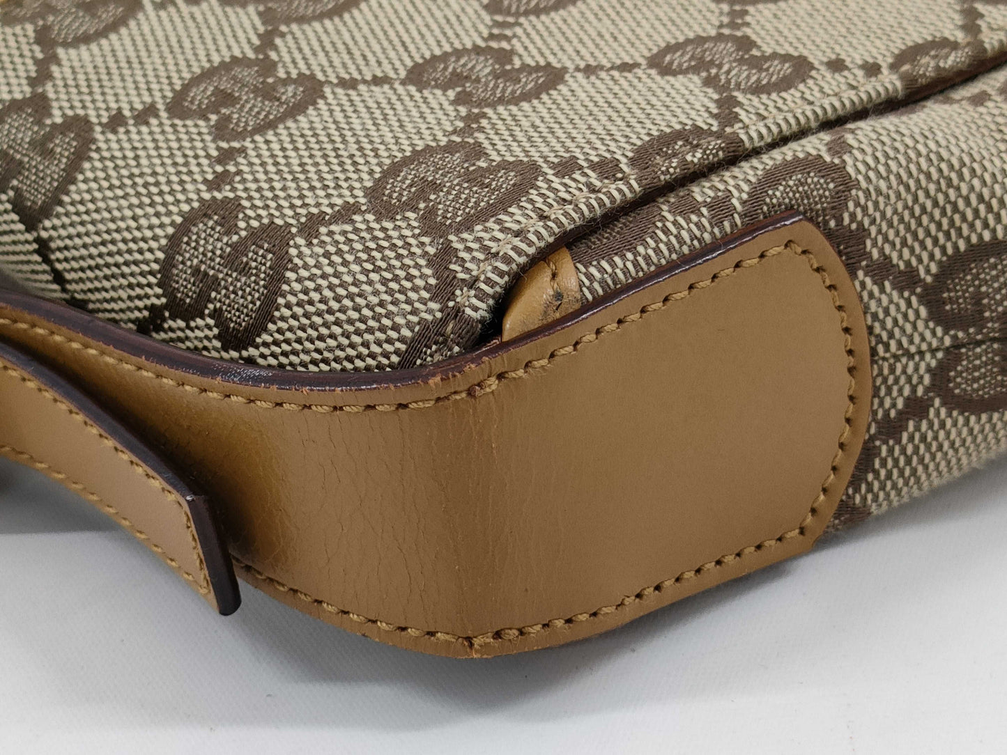 GUCCI GG Canvas Jackie One Shoulder Bag 001/3824