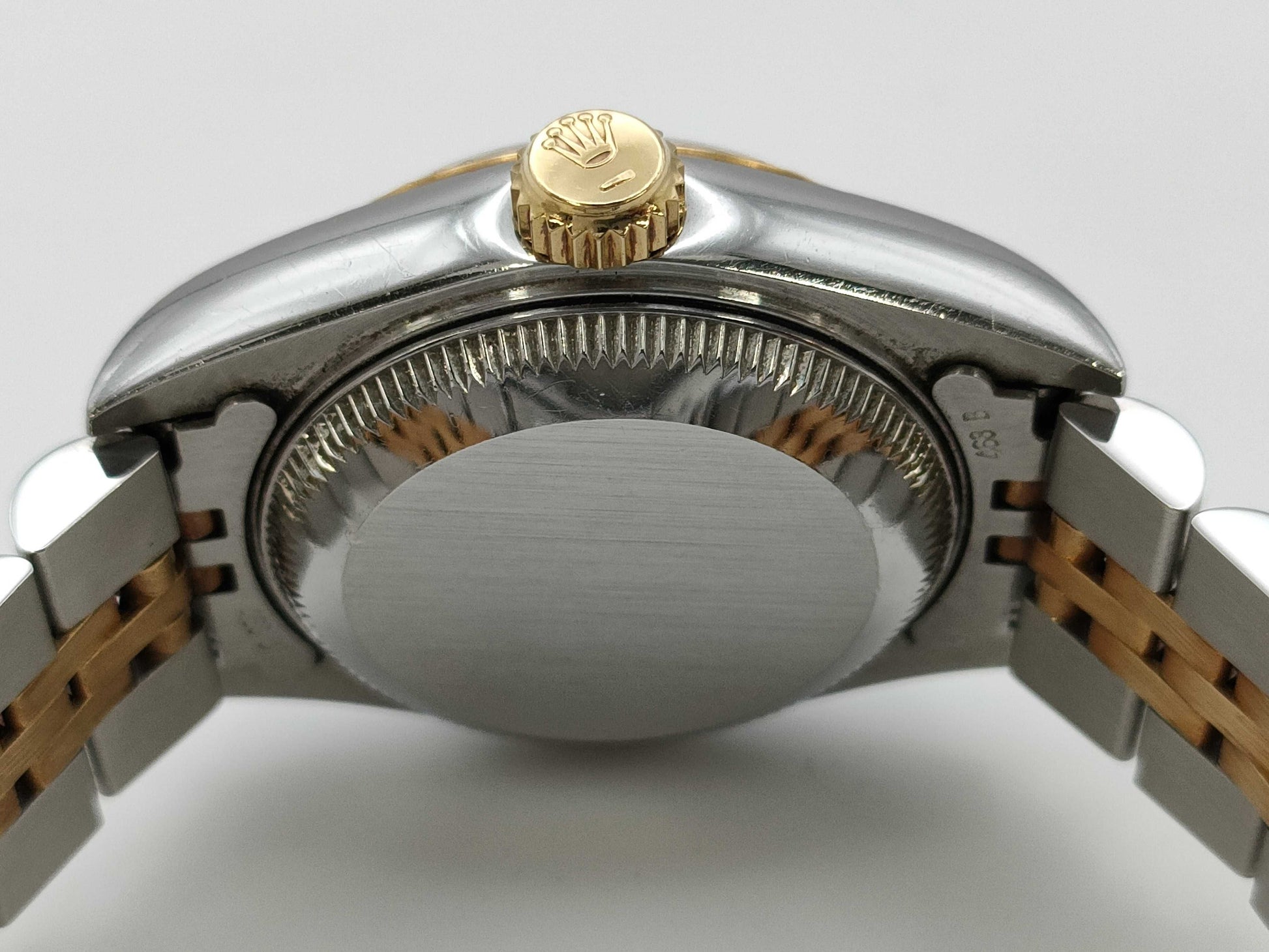 ROLEX 69173 S325548 Champagne Dial Women's Watch