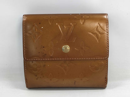 LOUIS VUITTON Vernis Double Compact Wallet