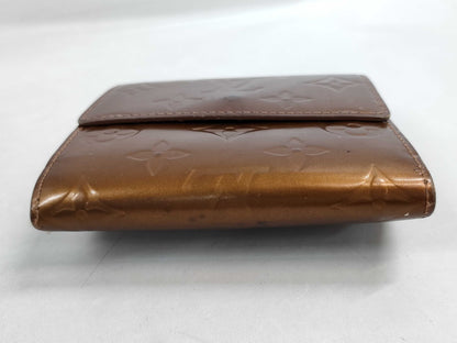 LOUIS VUITTON Vernis Double Compact Wallet