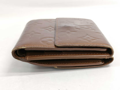 LOUIS VUITTON Vernis Double Compact Wallet