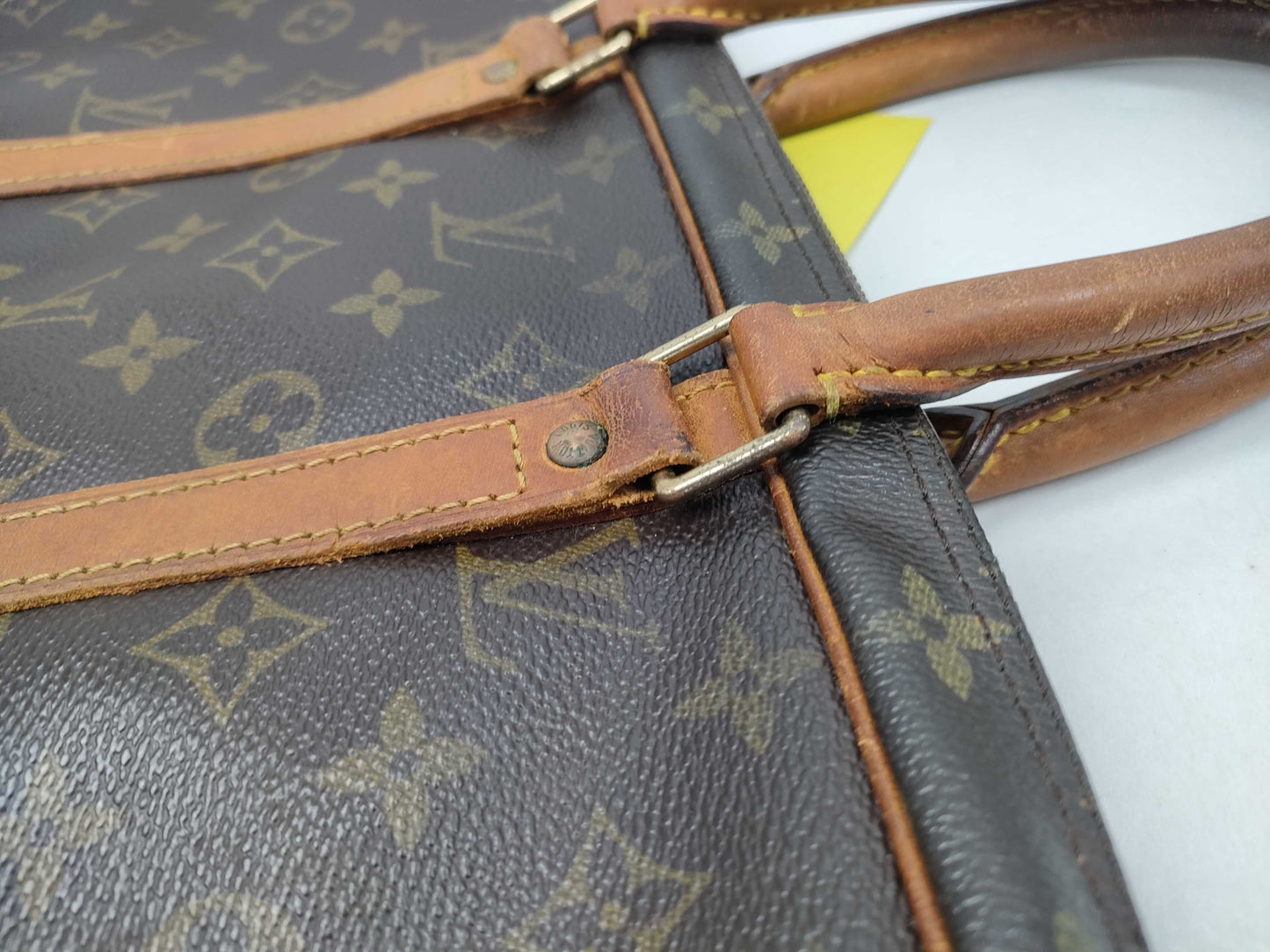 LOUIS VUITTON Monogram Porte Documan Voyage Business Bag