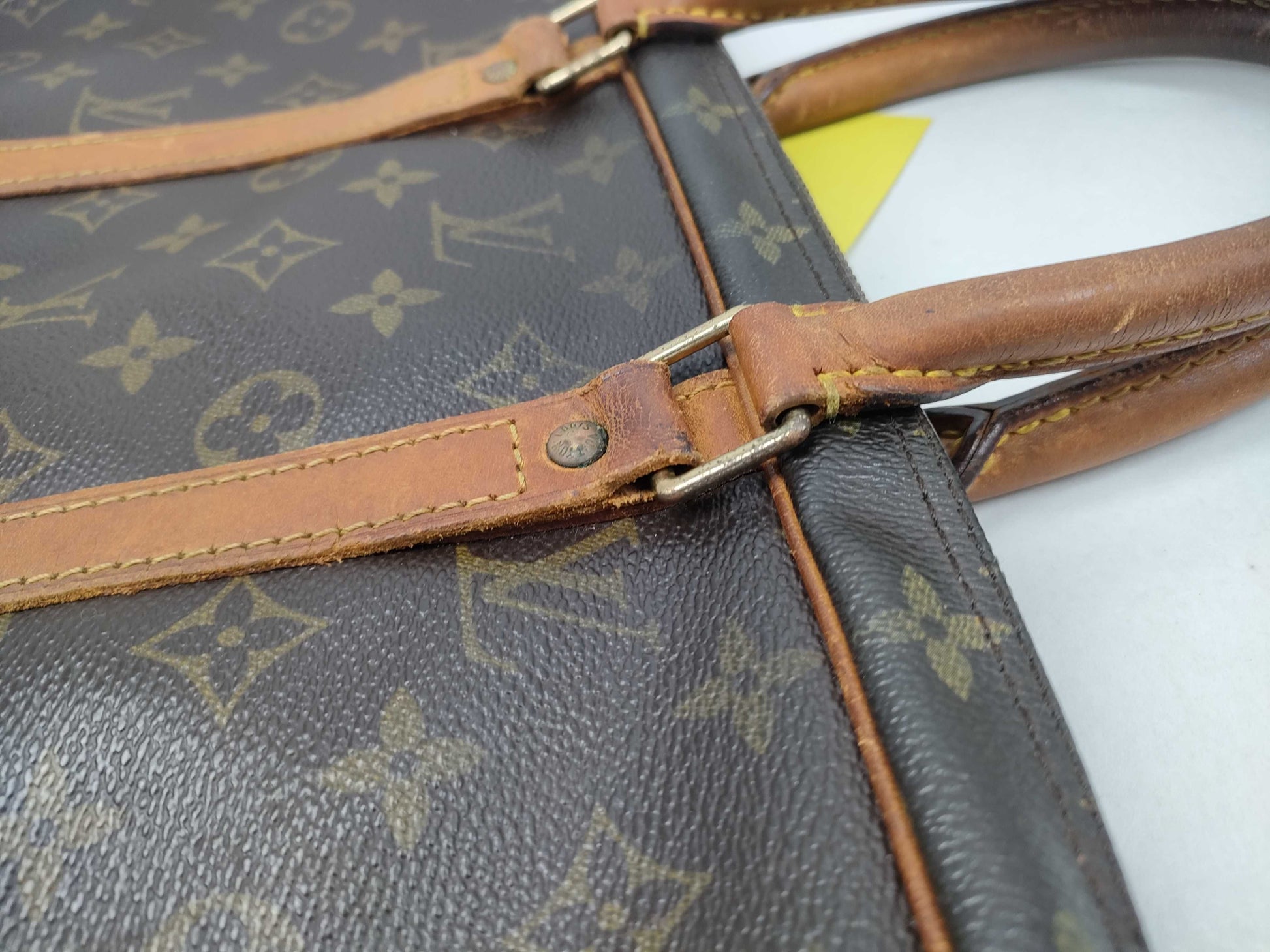 LOUIS VUITTON Monogram Porte Documan Voyage Business Bag