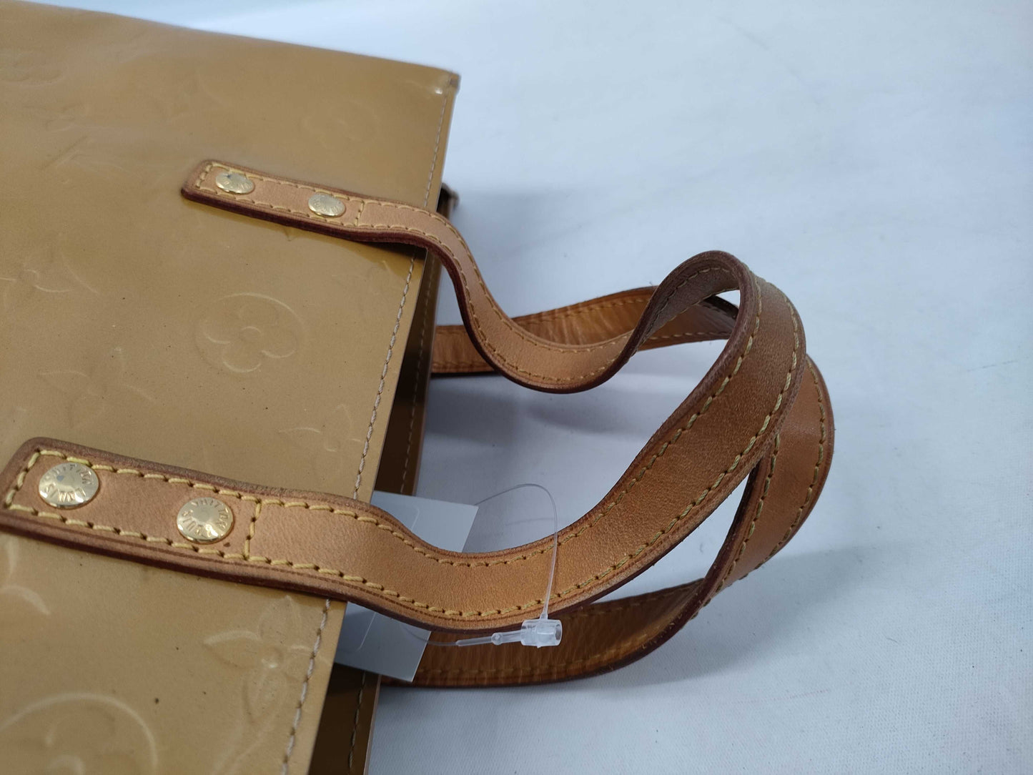 LOUIS VUITTON Vernis Reed PM Handbag