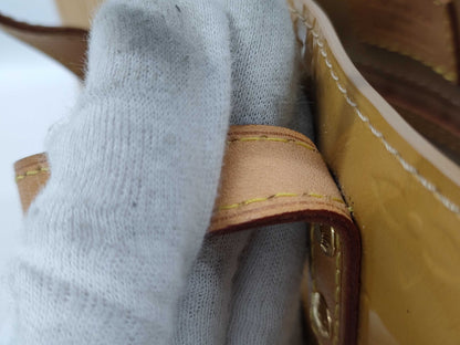 LOUIS VUITTON Vernis Reed PM Handbag