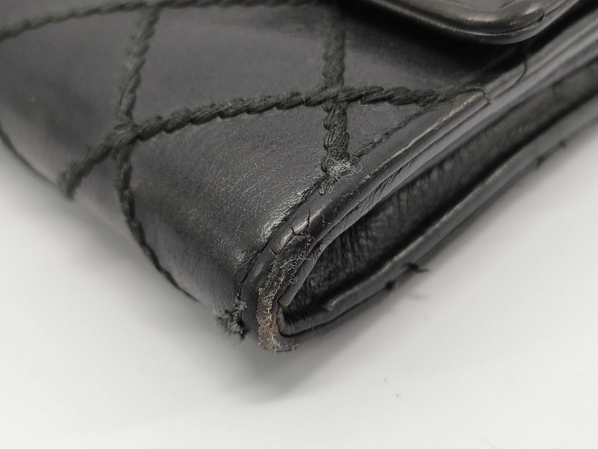 CHANEL Wild Stitch Coco Long Wallet