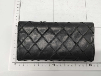 CHANEL Wild Stitch Coco Long Wallet