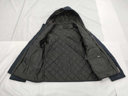 PRADA Plate Down Jacket in Navy