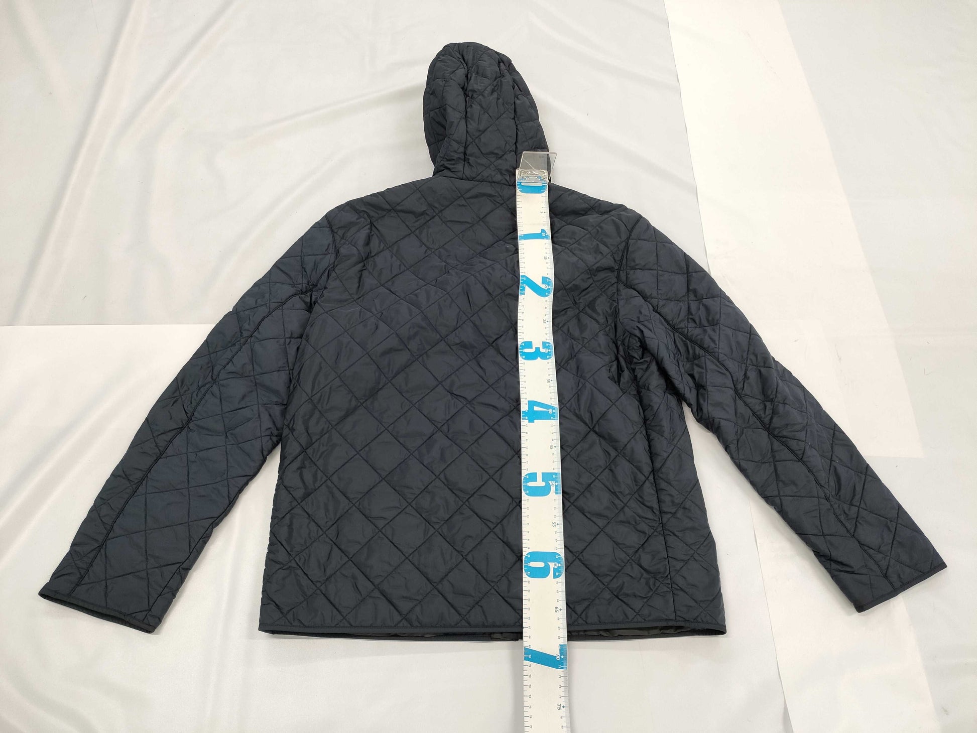 PRADA Plate Down Jacket in Navy