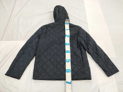 PRADA Plate Down Jacket in Navy