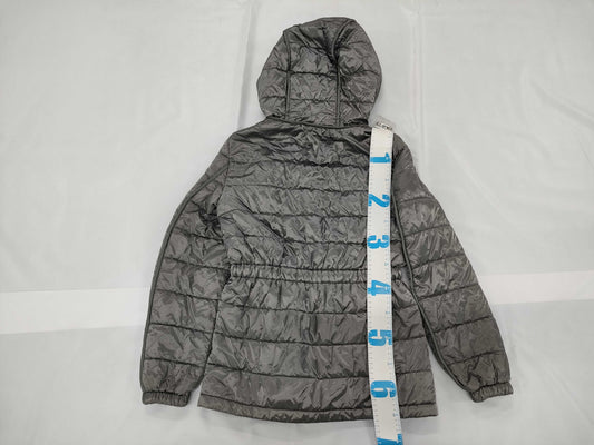 PRADA Plate Down Jacket in Gray
