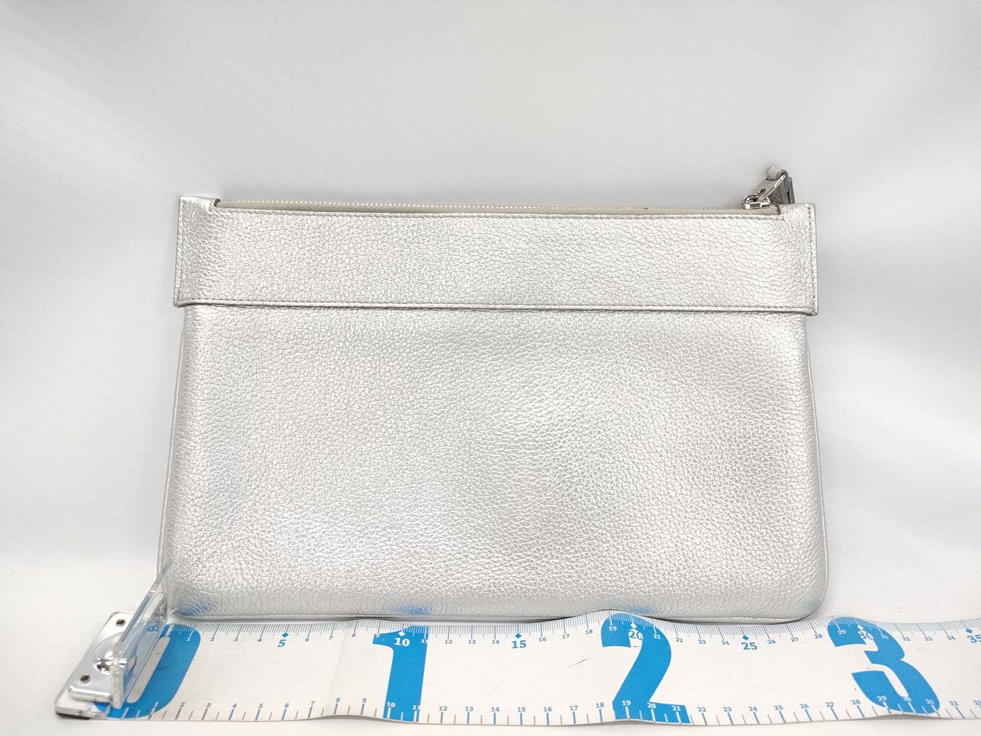 TODS Clutch Bag Silver Clutch Bag