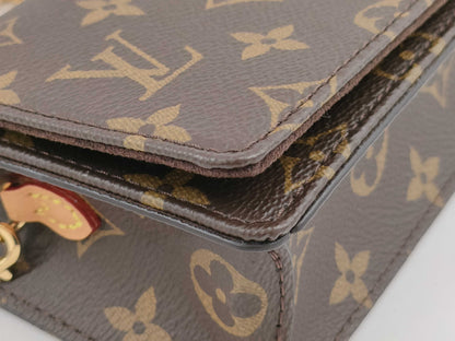 LOUIS VUITTON Monogram M82509 Wallet on Chain Lily Shoulder Bag