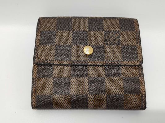 LOUIS VUITTON Damier N61654 Portefeuille Elise Wallet