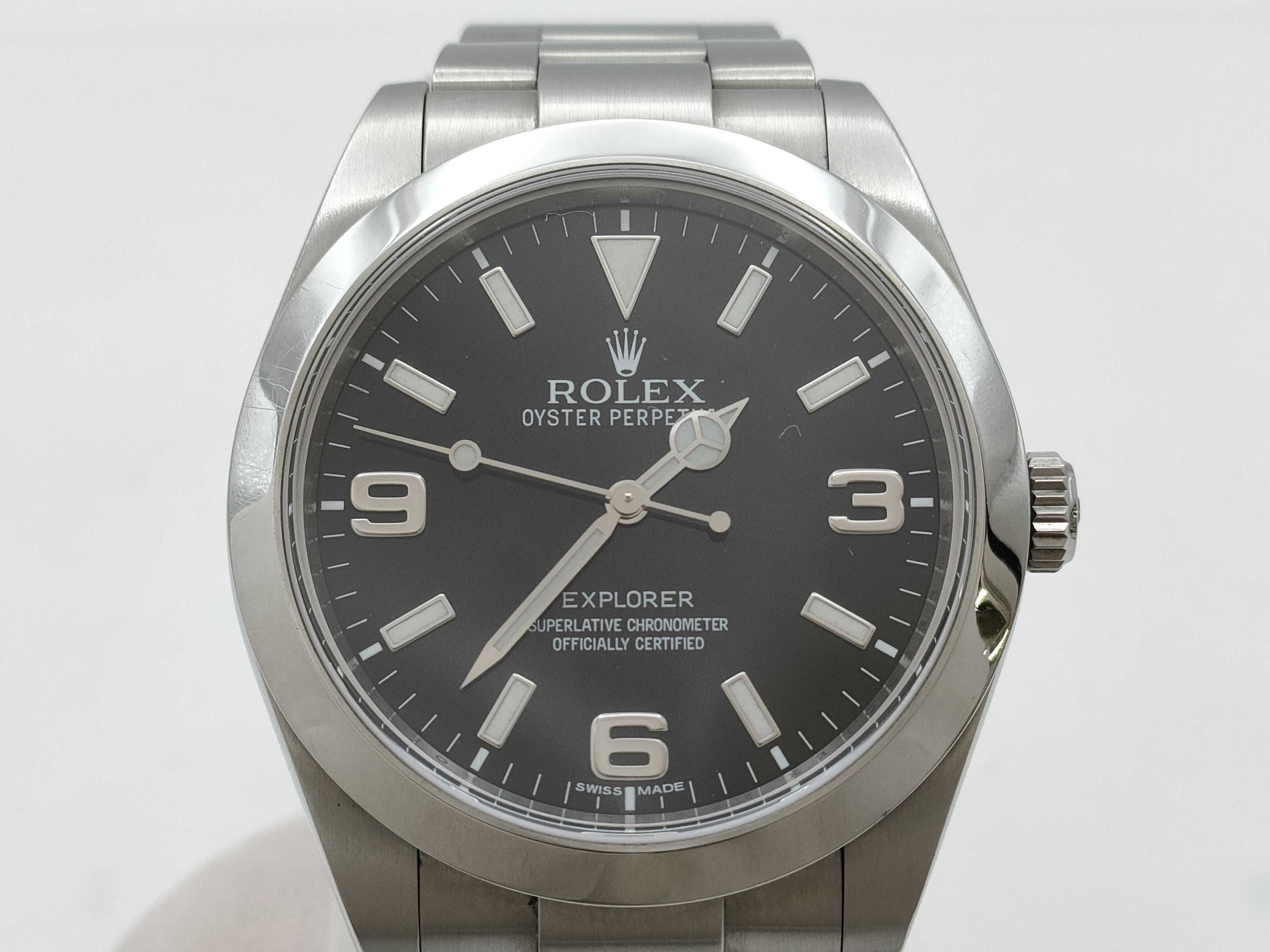 ROLEX 214270 2P94H135 Black Dial Men's Watch