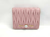 Miu Miu Matelasse Wallet