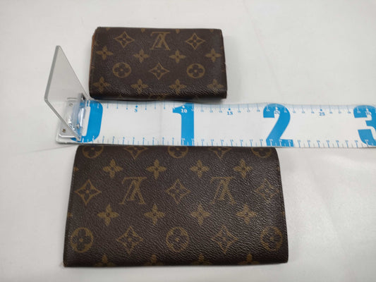 Louis Vuitton Monogram Wallet Set of 2 