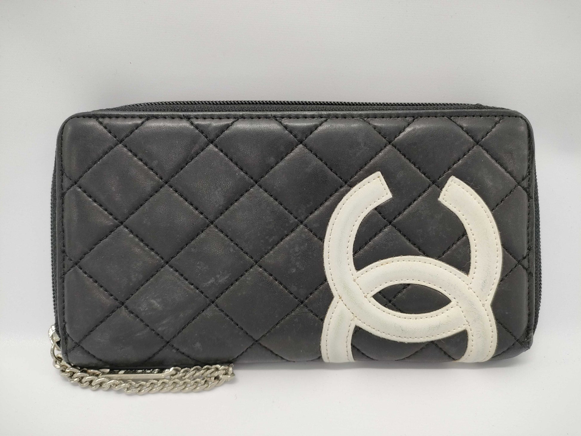 CHANEL Cambon long wallet