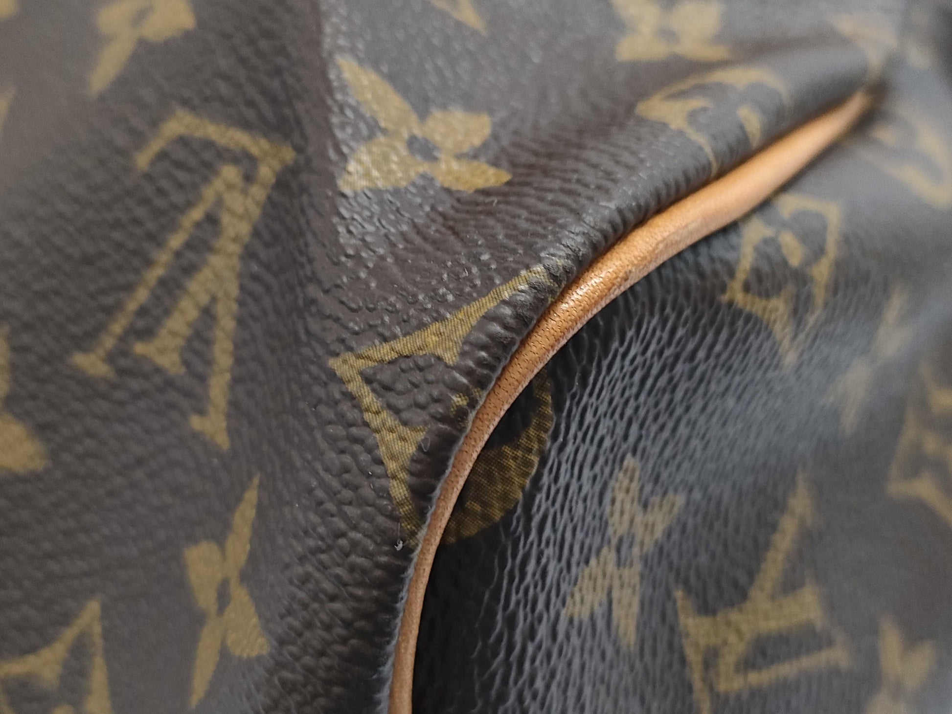 LOUIS VUITTON Monogram M41424 Keepall 55 Boston Bag