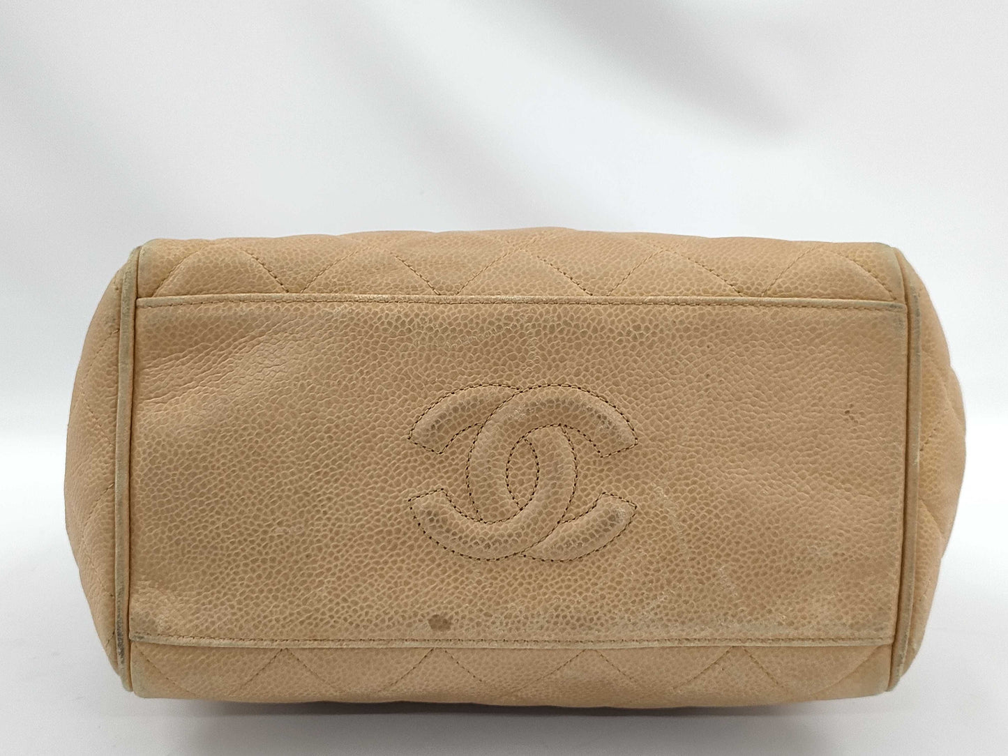 CHANEL Caviar Skin Chain Shoulder Bag, Bottom Coco, No. 3