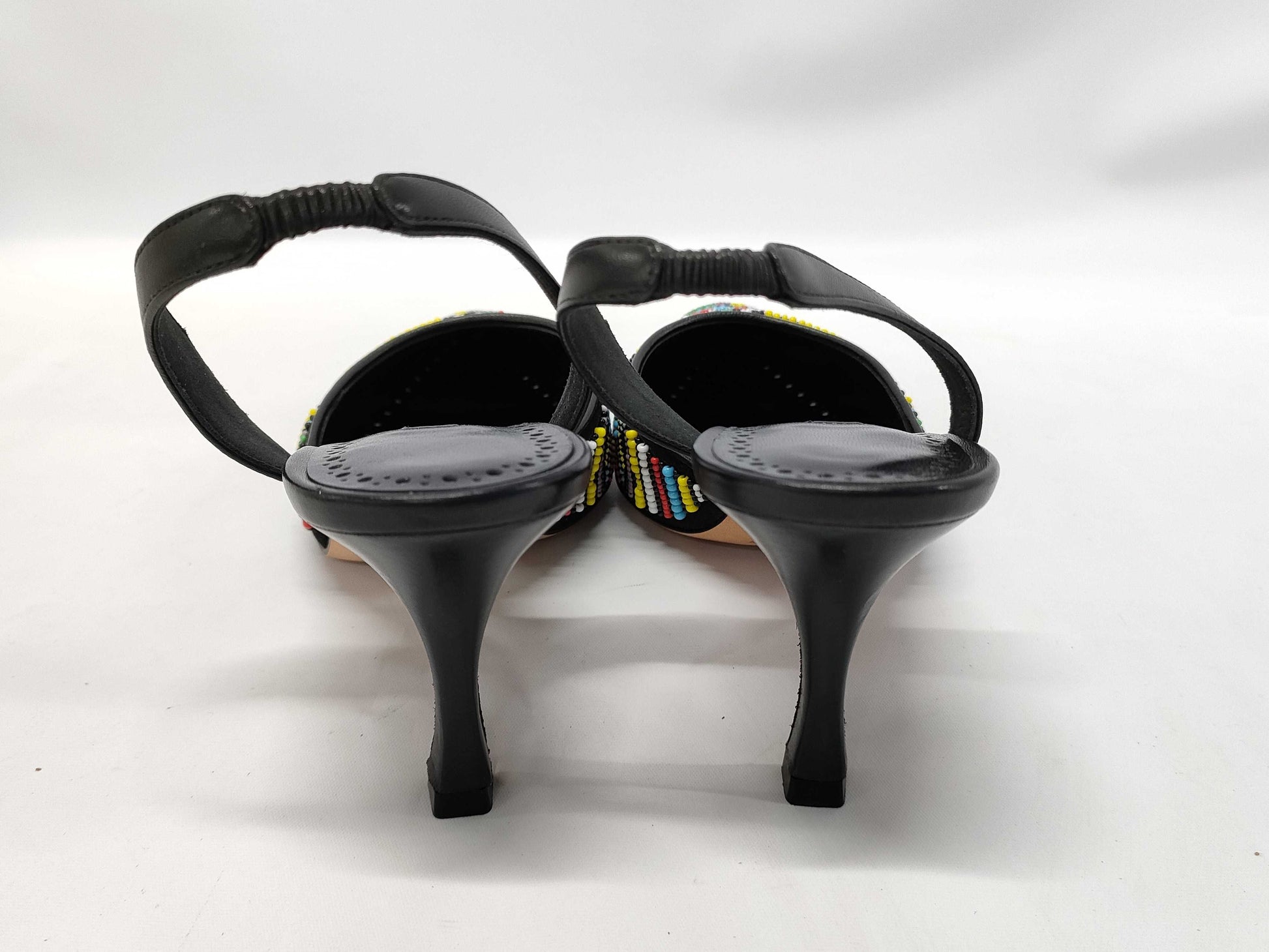 MANOLO BLAHNIK beaded pumps