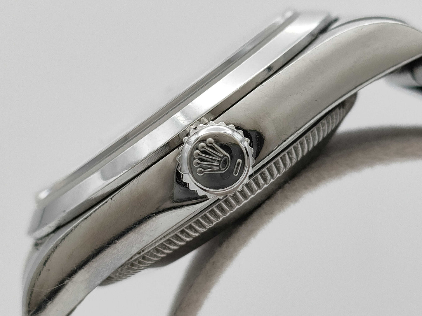 ROLEX 67480 U606248 Blue Dial Women's Watch