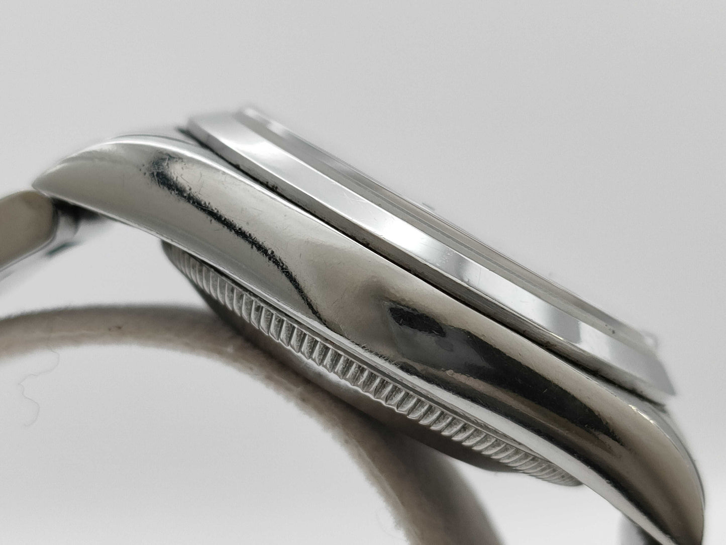 ROLEX 67480 U606248 Blue Dial Women's Watch