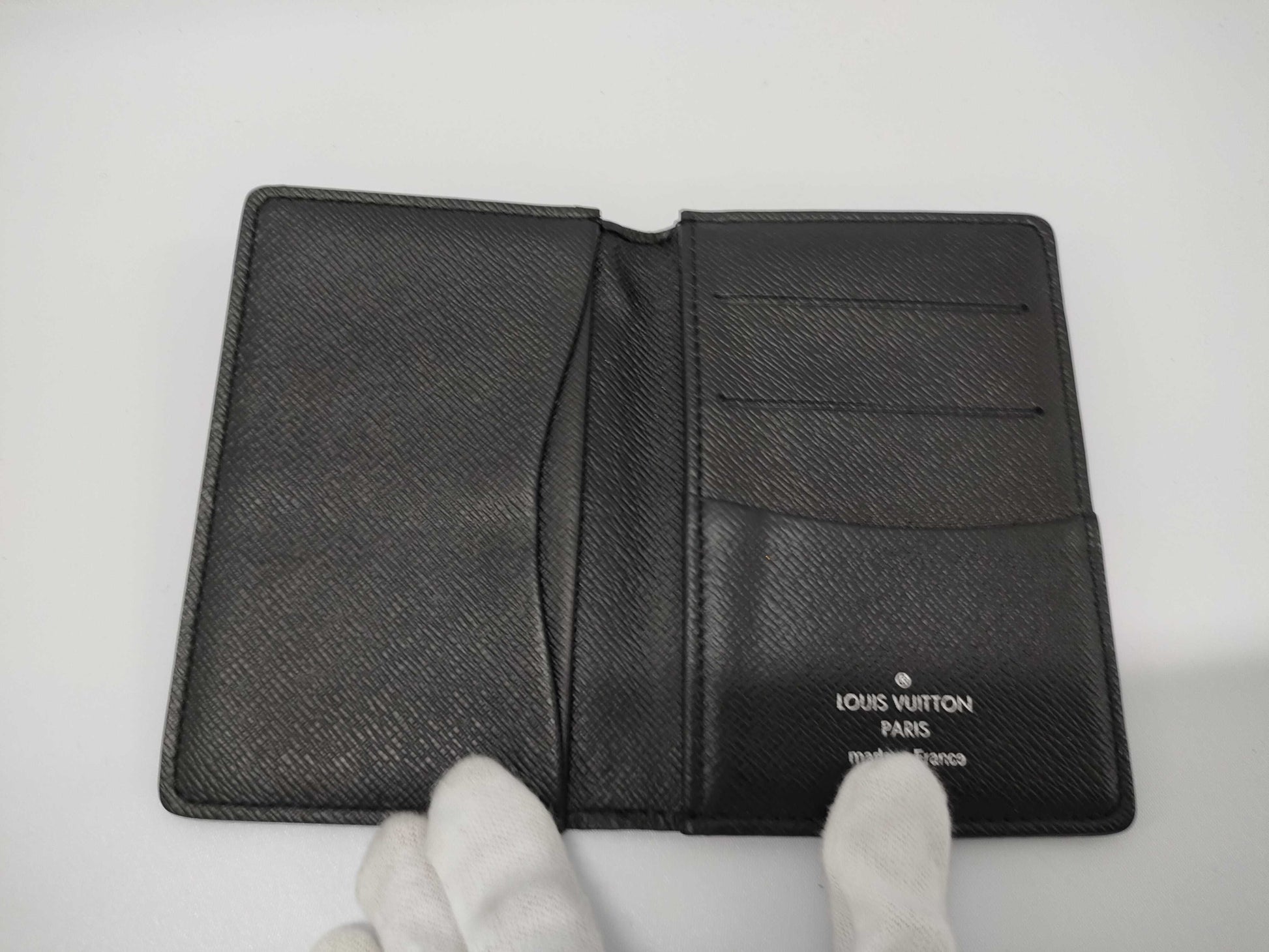 LOUIS VUITTON Damier Graphite N63075 Organizer de Poche Card Case, Pass Case, Business Card Holder
