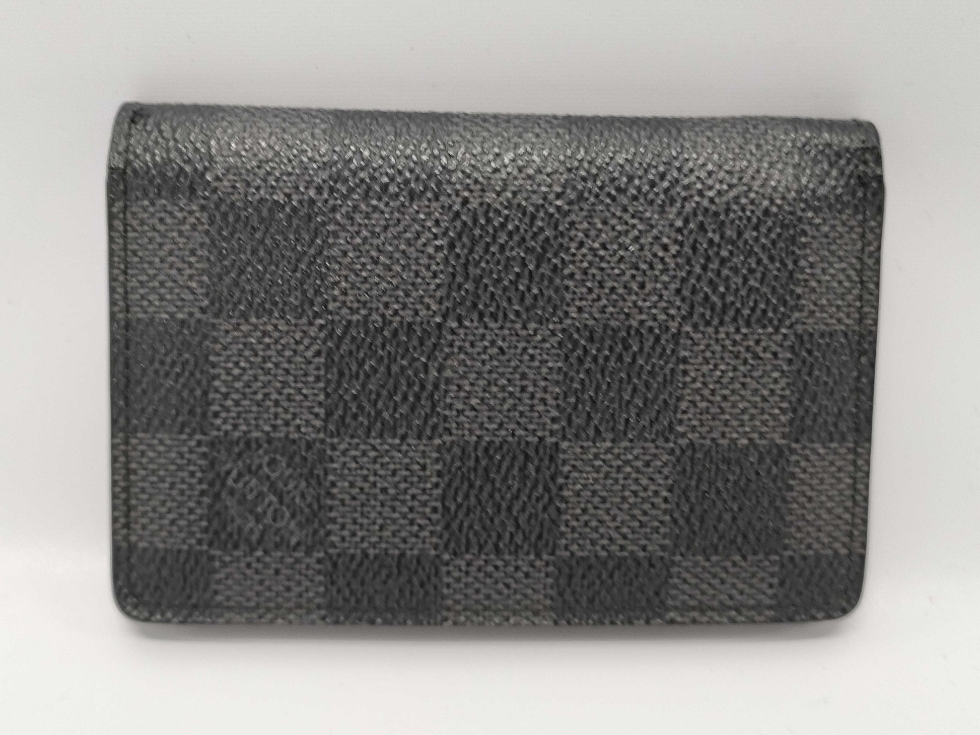 LOUIS VUITTON Damier Graphite N63075 Organizer de Poche Card Case, Pass Case, Business Card Holder
