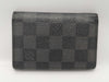 LOUIS VUITTON Damier Graphite N63075 Organizer de Poche Card Case, Pass Case, Business Card Holder